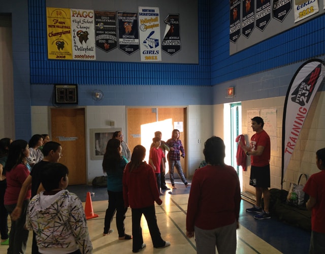 Fitness 2J2 community training session